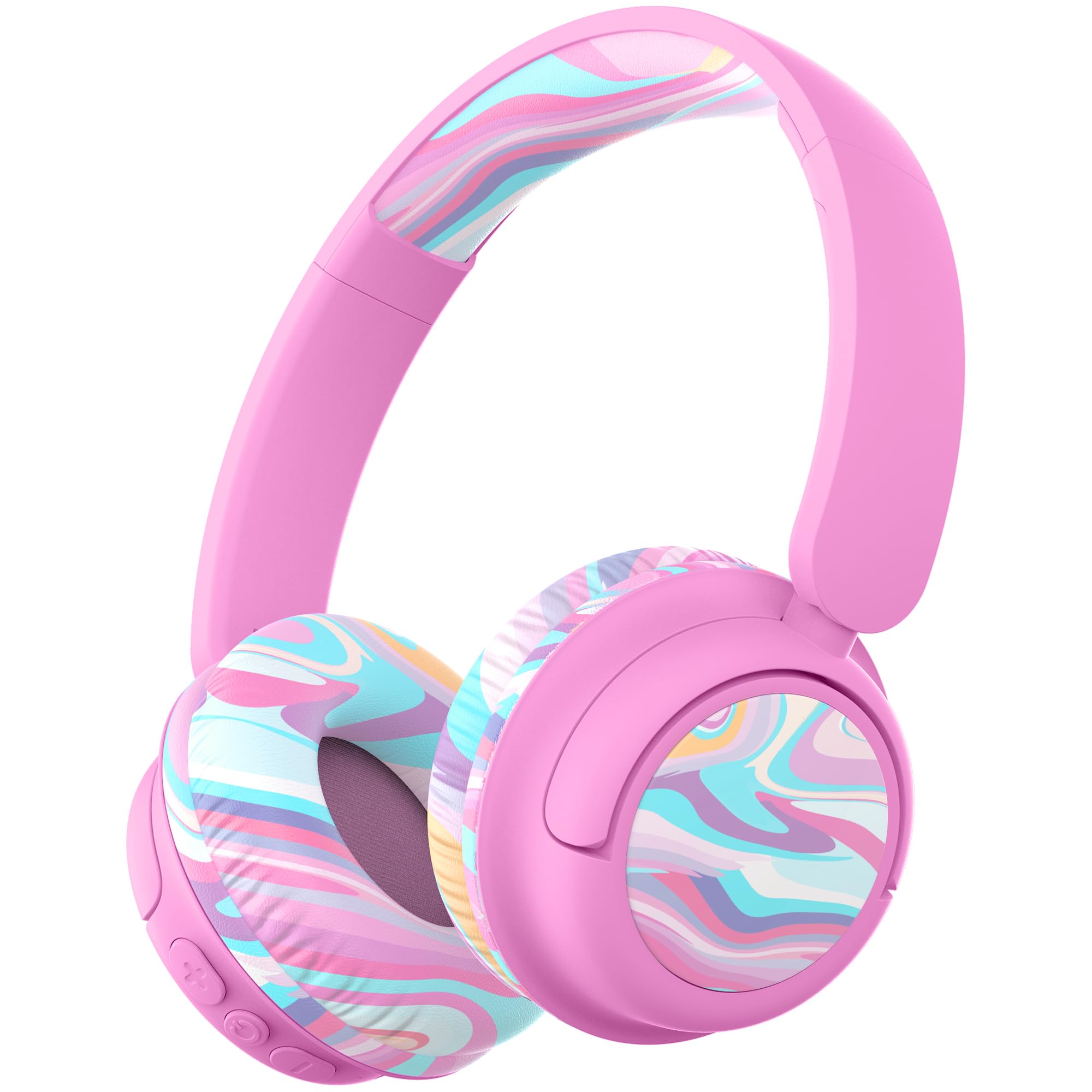 Amazon.com: iClever BTH22 Kids Bluetooth Headphones, 60H Play Time